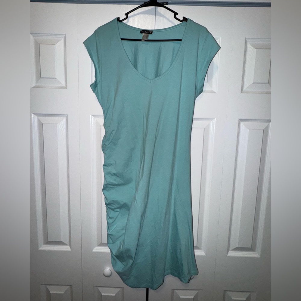 Venus Blue Midi Dress